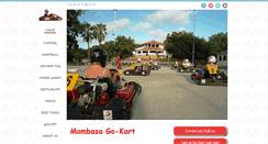 Desktop Screenshot of mombasa-gokart.com